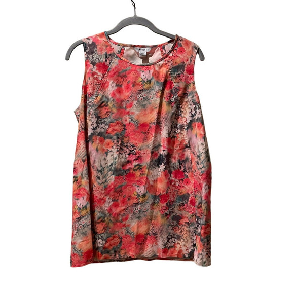 Athleta Zephyr Refined Tank, Renewed Bloom Spring Pink - Picture 3 of 6